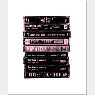 Hip Hop Cassettes Tape Ver.2 Posters and Art